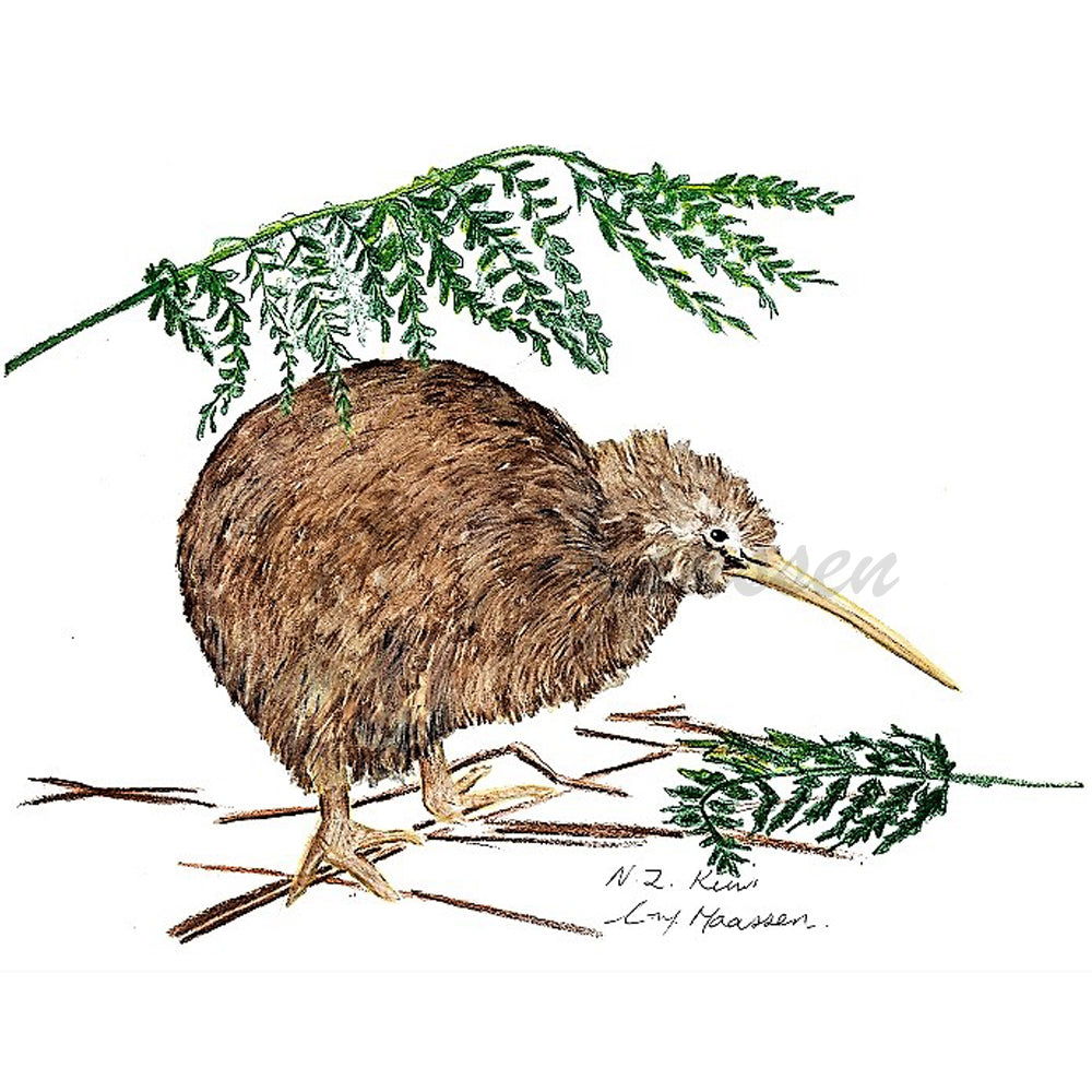 Kiwi Print by Christina Maassen