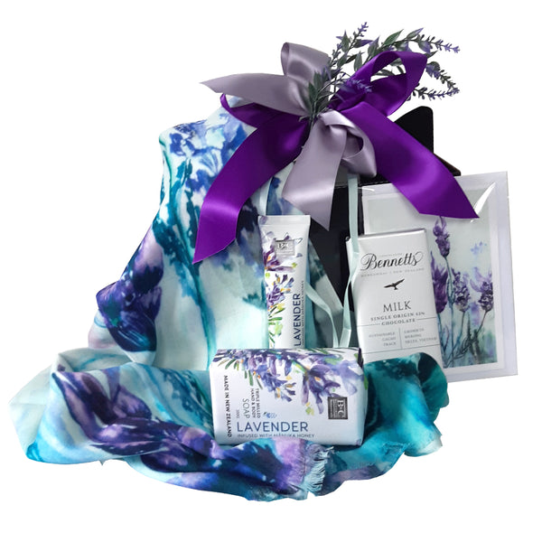 Lavender Lady Gift Box by Christina Maassen Art Ruakaka