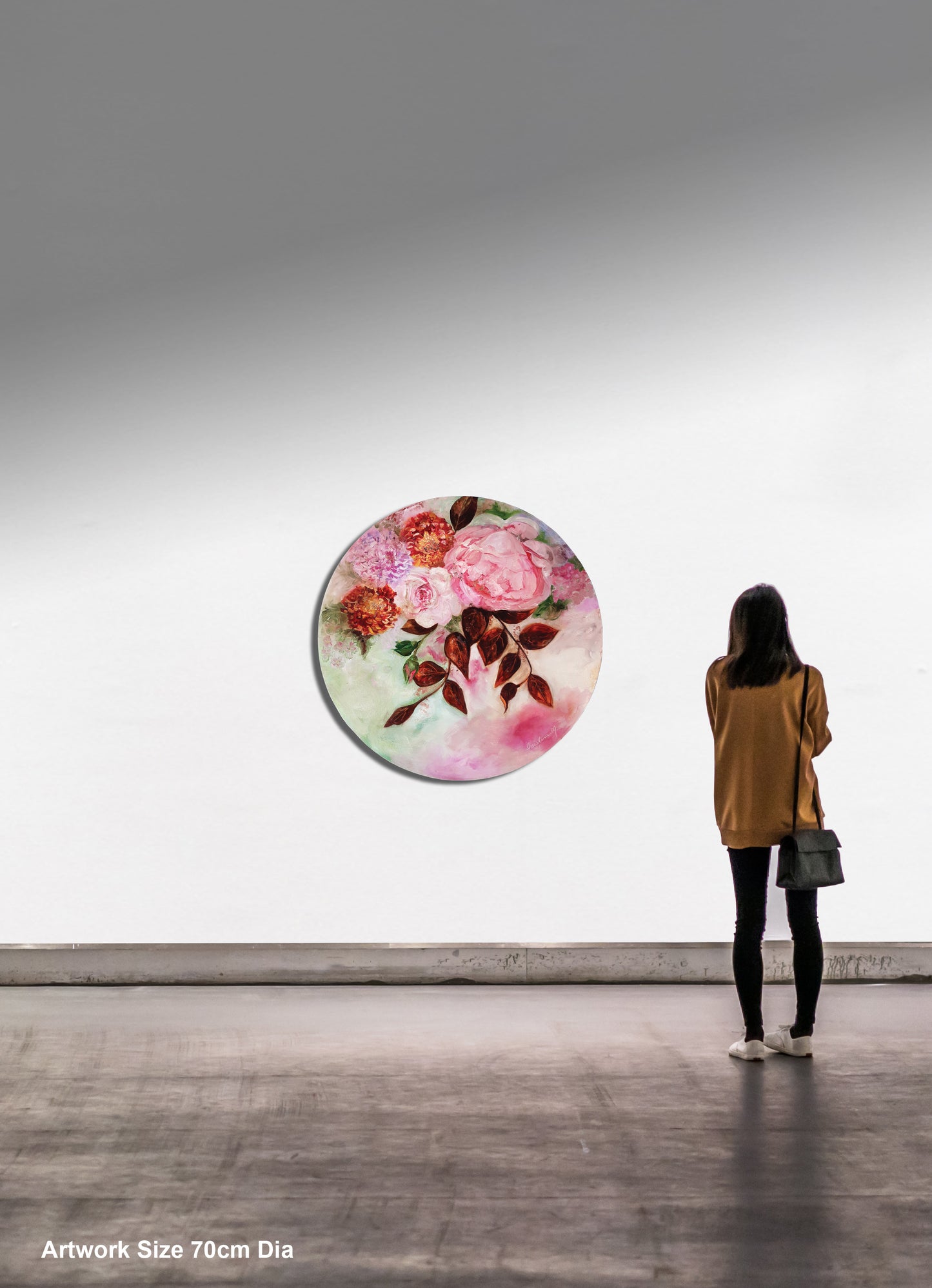 Ring a Ring of Roses original Artwork by Christina Maassen