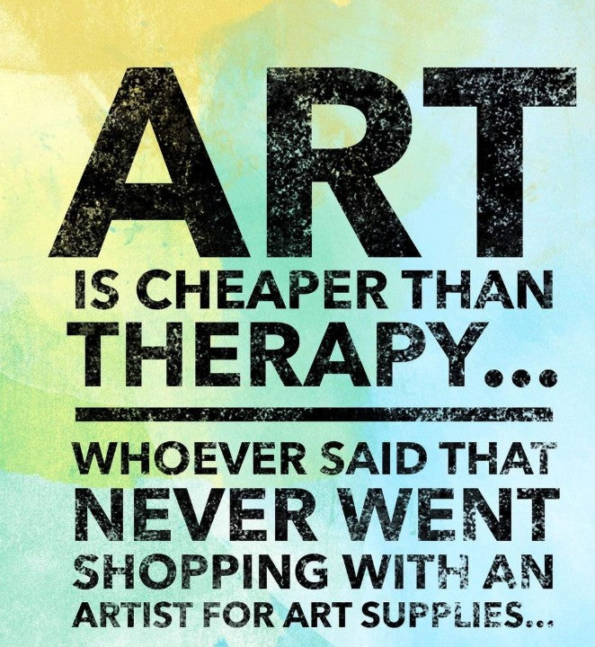Artrists are funny people!