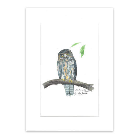 Morepork Print A3