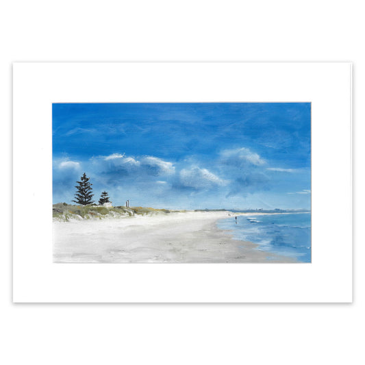 Painting of ruakaka beach