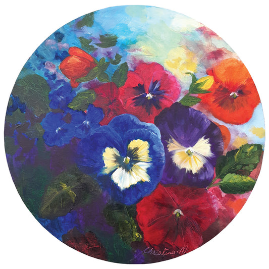 Pansy original artworks New Zealand Artist 