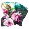 Rose floral print Silk Neckscarf