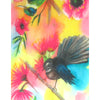 Multi Bird & Flower Print Scarf by Christina Maassen 